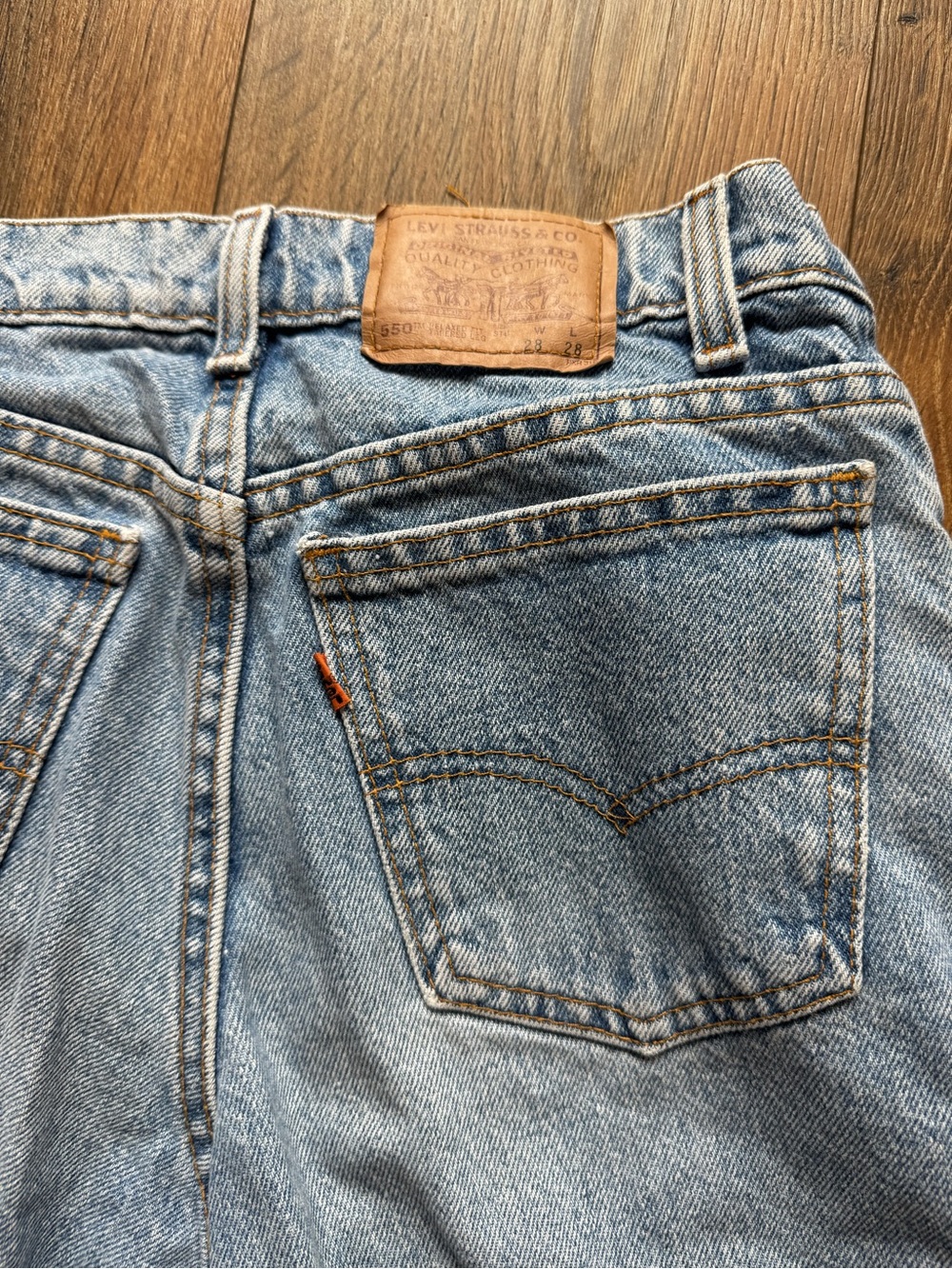Levi's Light Blue Orange Tag VTG  Denim Jeans in perfect condition